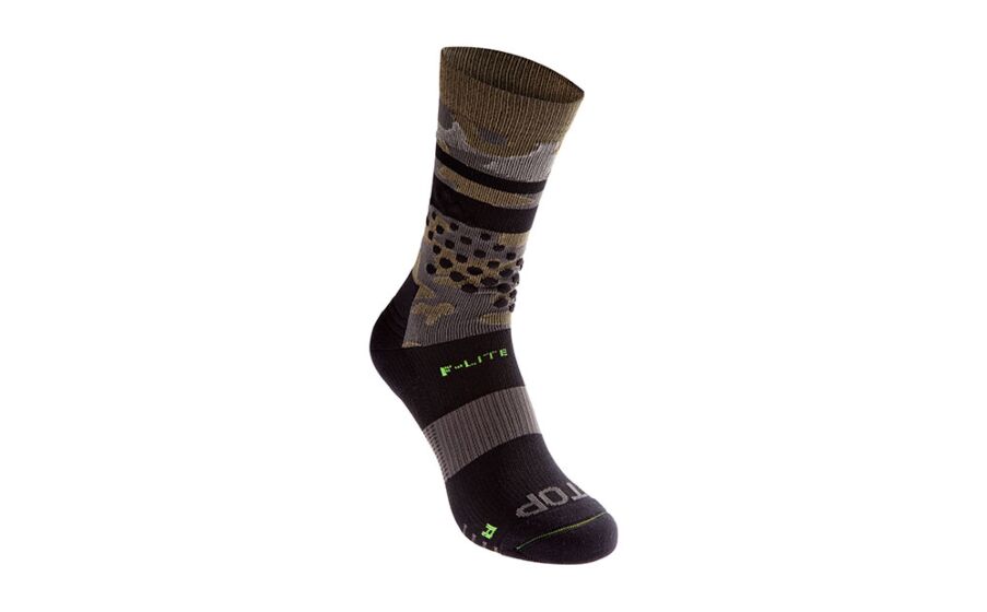 Inov-8 F-lite Crew Mens Running Socks Black/Camo Philippines 61487TRQP